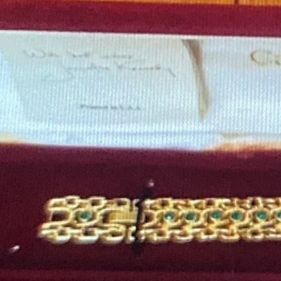 Jaqueline Kennedy gold plated Swarovski Crystal - - Picture 3 of 7